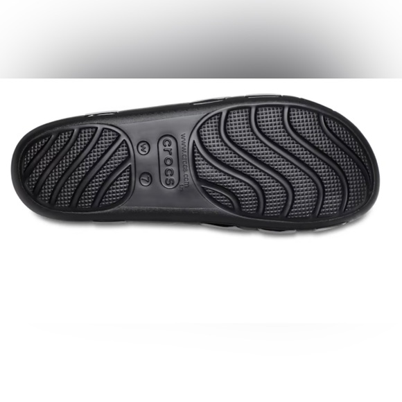 Crocs Splash Glossy Fisherman Sandals - Black - Picture 5 of 6